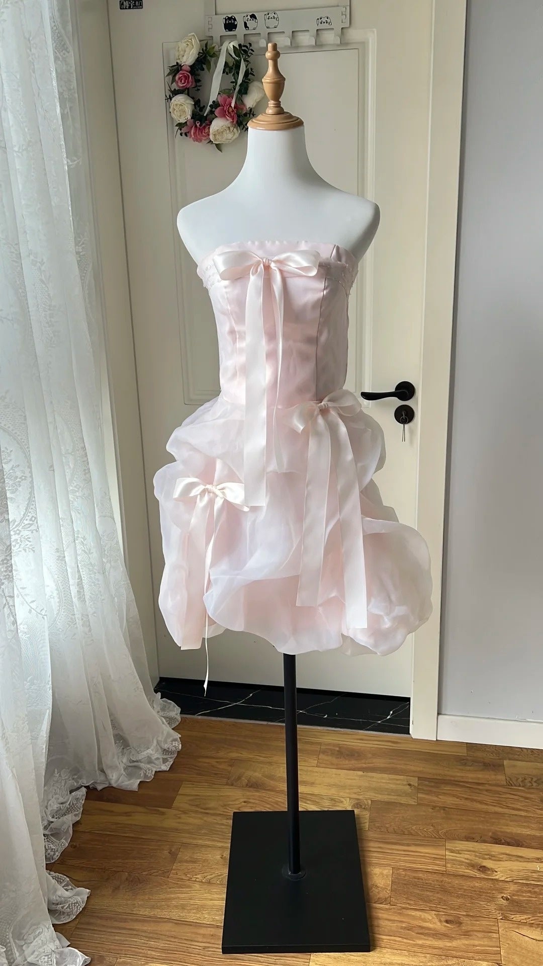 New Arrival Homecoming Dress Strapless Short Prom Dress Birthday Party Outfits HZ0319