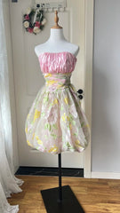 Newest Homecoming Dress Strapless Short Prom Dress Party Dress Back to School Outfits HZ0319