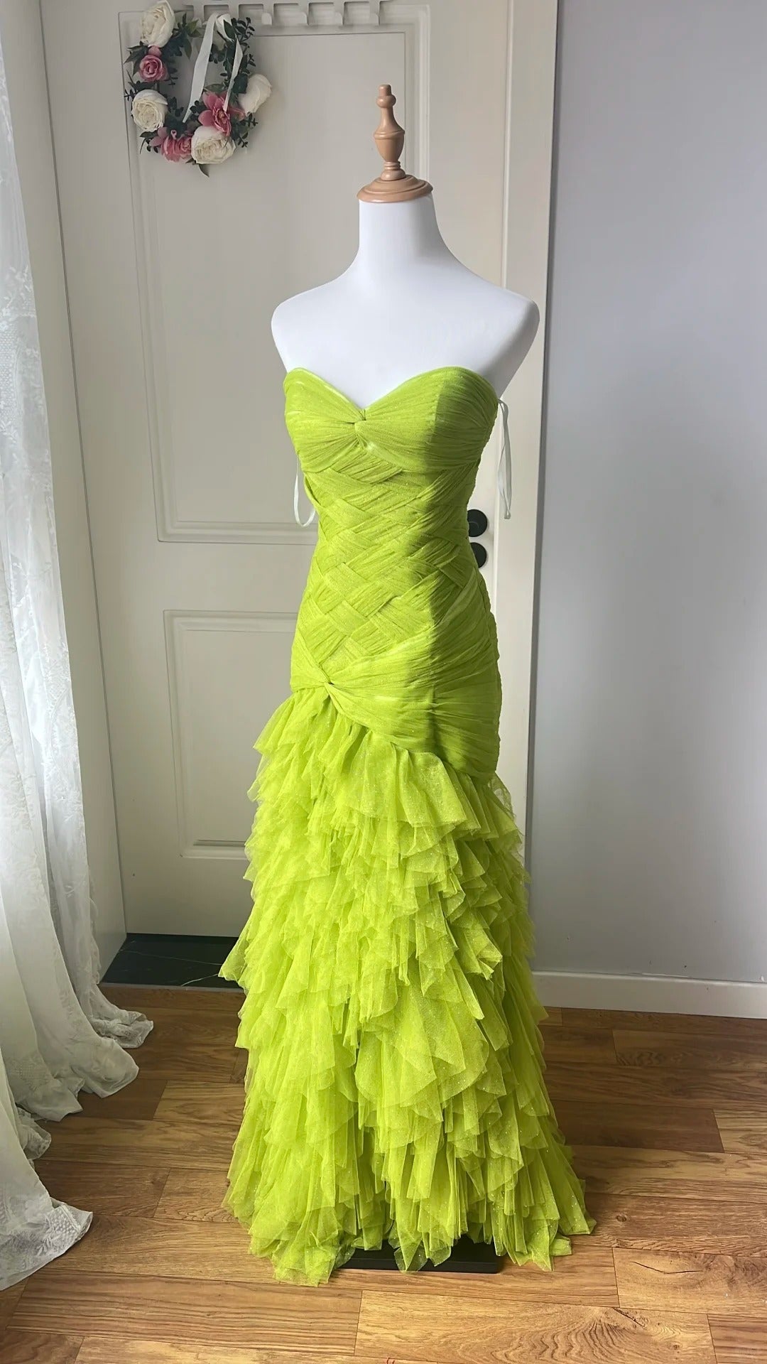 New Design Prom Dress Sweetheart Pleated Mermaid Evening Dress Gala Dress Formal Dress HZ0319