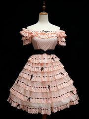 Sweet Homecoming Dress A Line Off Shoulder Pleated Short Prom Dress Birthday Party Dress Cocktail Dress HZ0319