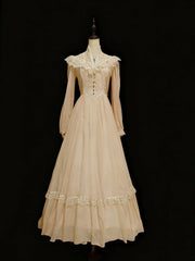 Elegant Prom Dress A Line High Collar Pleated Gala Dress Formal Dress Evening Dress HZ0319
