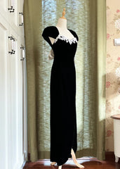 Elegant Prom Dress Black Sweetheart Evening Dress Gala Dress Formal Dress HZ0319