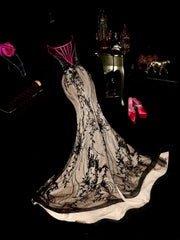 Chic Prom Dress Strapless Lace Mermaid Evening Dress Gala Dress Formal Dress HZ0319