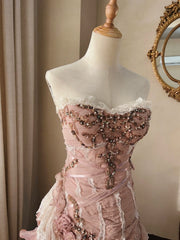 Beauty Prom Dress Sweetheart Ruffle Pleated Quinceanera Dress Ball Gown Evening Dress HZ0319