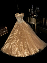 New Design Prom Dress Sweetheart Pleated Tulle Formal Dress Gala Dress Evening Dress HZ0319