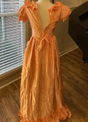 Charming Prom Dress Crew Neck Pleated Gala Dress Evening Dress Formal Dress HZ0319