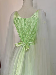Pretty Prom Dress V-neck Pleated Tulle Gala Dress Evening Dress Formal Dress HZ0319