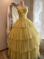 Pretty Prom Dress Sweetheart Pleated Evening Dress Quinceanera Dress Ball Gown HZ0319