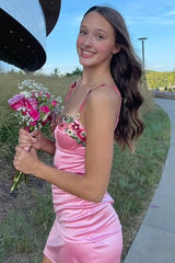 Straps Short Cocktail Dress Parties Formal Prom Dresses