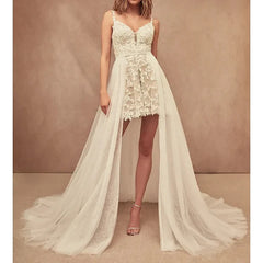 Wholesale A-Line/Princess Wedding Dresses Separates Court Train