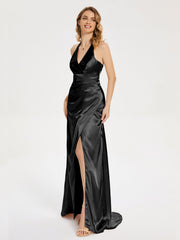 Ruched Split Party Dresses