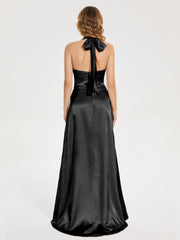 Ruched Split Party Dresses