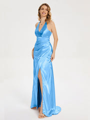 Ruched Split Party Dresses