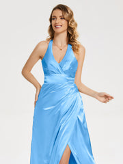 Ruched Split Party Dresses