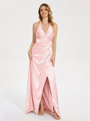 Ruched Split Party Dresses