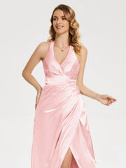 Ruched Split Party Dresses
