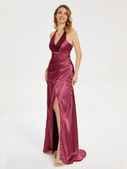 Ruched Split Party Dresses