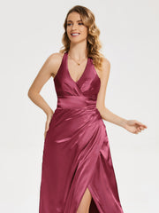 Ruched Split Party Dresses
