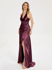 Ruched Split Party Dresses