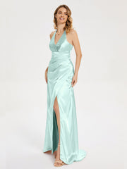 Ruched Split Party Dresses