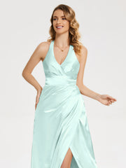 Ruched Split Party Dresses