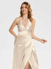 Ruched Split Party Dresses