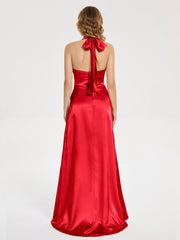 Ruched Split Party Dresses