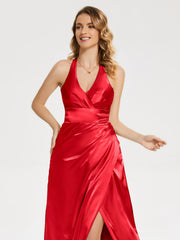 Ruched Split Party Dresses