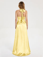Ruched Split Party Dresses