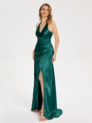 Ruched Split Party Dresses