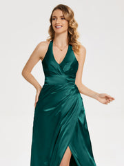 Ruched Split Party Dresses