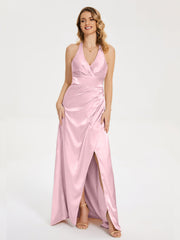 Ruched Split Party Dresses