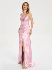 Ruched Split Party Dresses