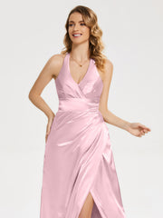 Ruched Split Party Dresses