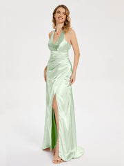Ruched Split Party Dresses