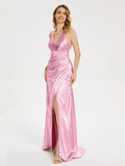 Ruched Split Party Dresses