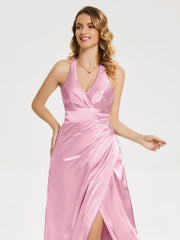 Ruched Split Party Dresses