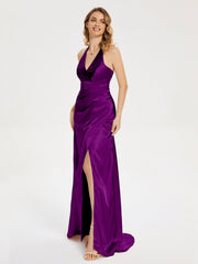 Ruched Split Party Dresses