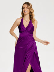 Ruched Split Party Dresses