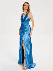 Ruched Split Party Dresses