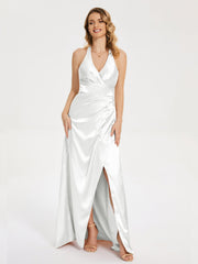 Ruched Split Party Dresses