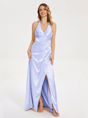 Ruched Split Party Dresses