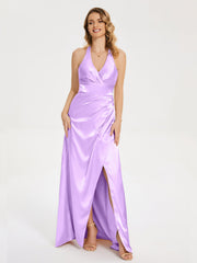 Ruched Split Party Dresses