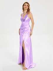 Ruched Split Party Dresses