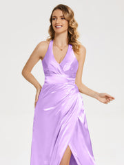 Ruched Split Party Dresses