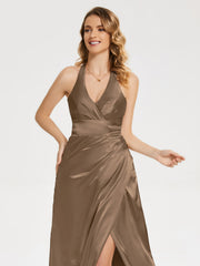 Ruched Split Party Dresses