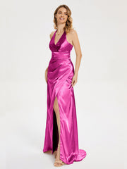 Ruched Split Party Dresses