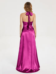 Ruched Split Party Dresses