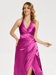 Ruched Split Party Dresses