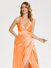 Ruched Split Party Dresses